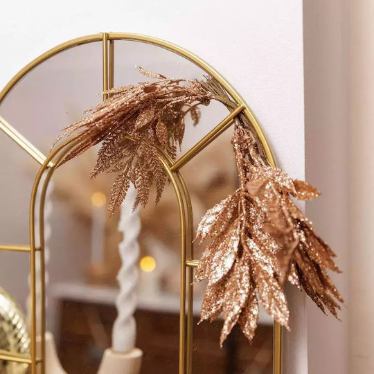 Beauty Home Χριστουγεννιάτικο Διακοσμητικό Κλαδί Μήκους 19εκ. Ροζ