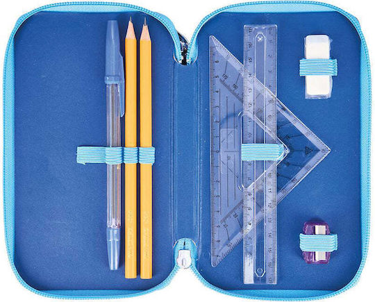 Herlitz Cosmic Federmäppchen Gefüllt 23Stück Mehrfarbig