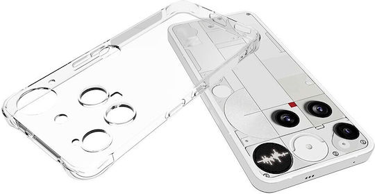 Wanlonfeng Wl Series Umschlag Rückseite Silikon Transparent (Nothing Phone (3))