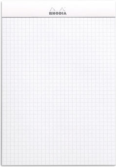 Rhodia No16 Notepad A5 Square White