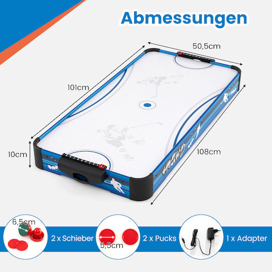 Costway Επιτραπέζιο Air Hockey Ξύλινο