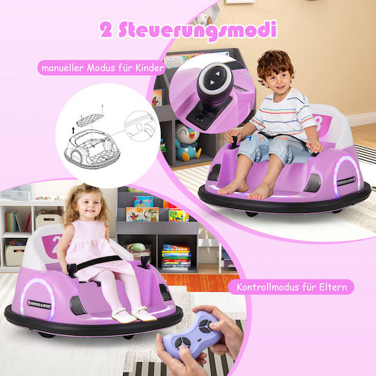 Kids Electric Car One-Seater with Remote Control 6 Volt Pink