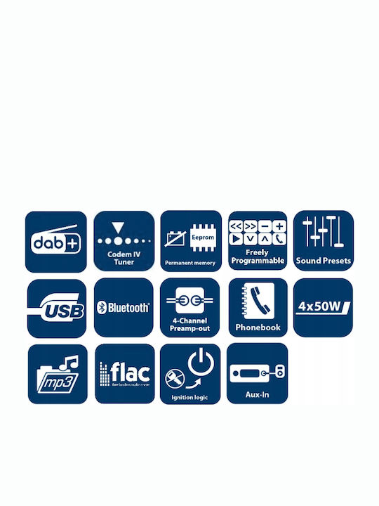 Blaupunkt Sistem Audio Auto 1DIN