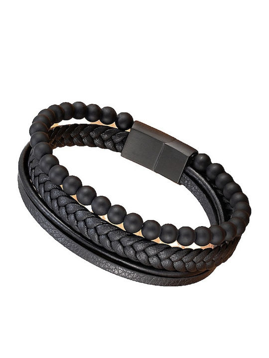 Legend Accessories Ανδρικό Βραχιόλι Δερμάτινο Legend Accessories Ανδρικό Βραχιόλι Δερμάτινο