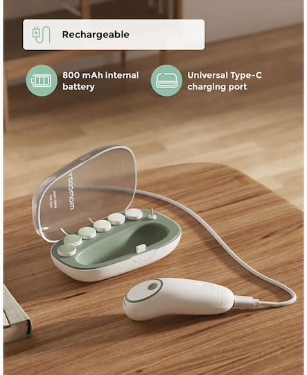 Momcozy Baby Electric Nail File Green