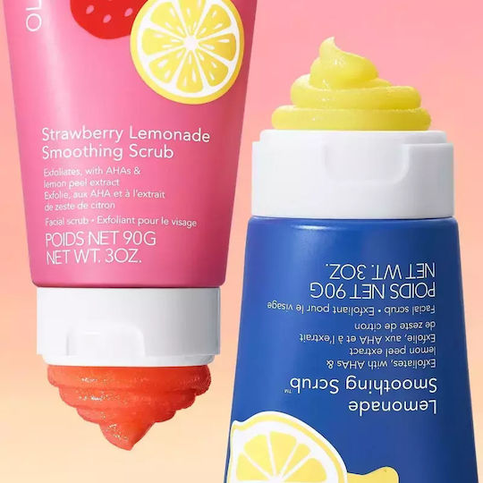 Olehenriksen Transform Erdbeer-Zitronen-Limonade Glättendes Gesichtspeeling 90 G Peeling & Scrub Προσώπου