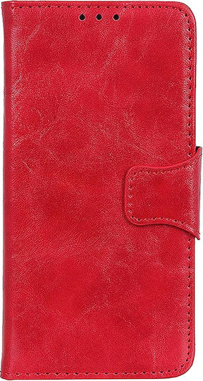 Erbord Wallet Δερμάτινο / Πλαστικό Κόκκινο (Oppo A54)