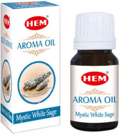 Hem Aroma Oil – Аромат Бял Градински Чай Mystic White Sage – 10ml
