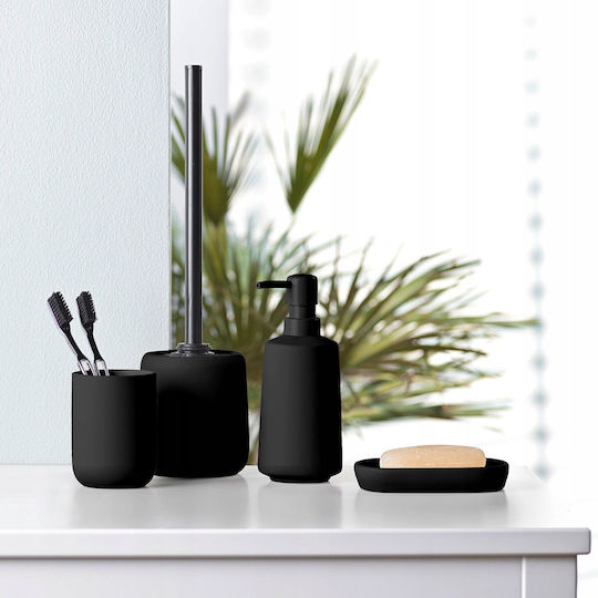 Douceur d'Intérieur Ceramic Toilet Brush Black