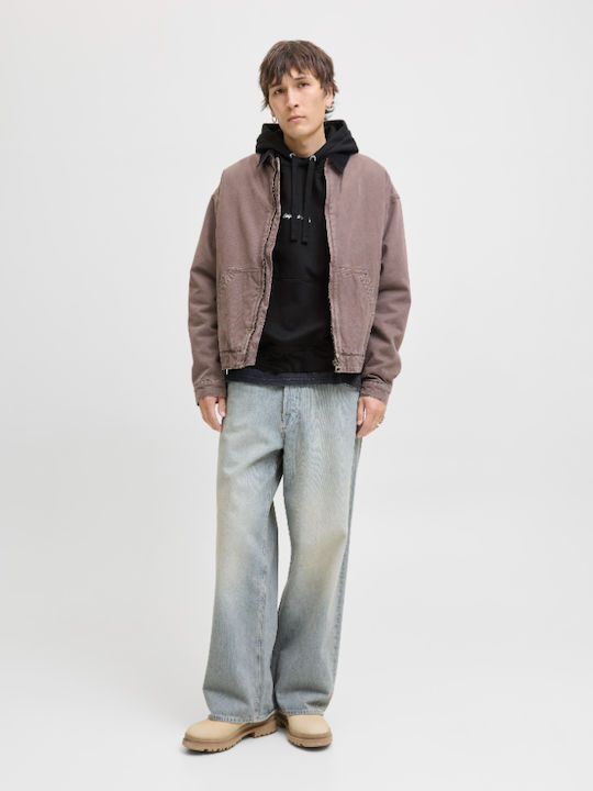 Sweatshirt with Hood Black