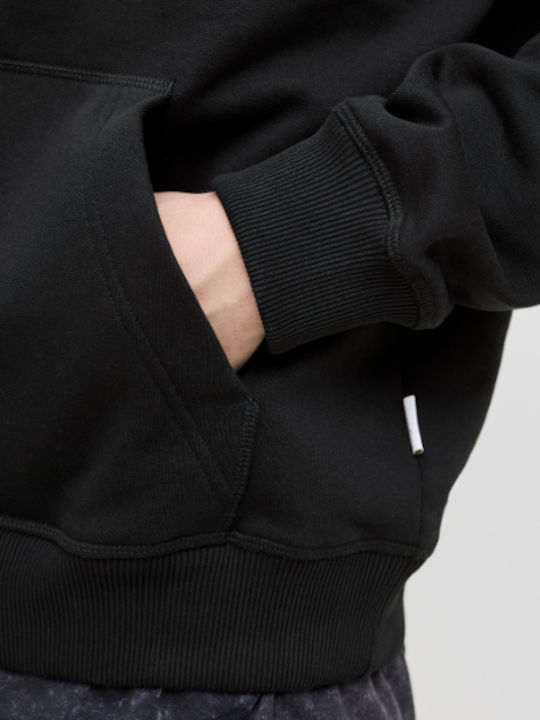 Sweatshirt with Hood Black