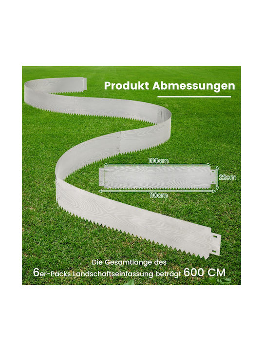Costway Topf Metallisch 110x22cm.
