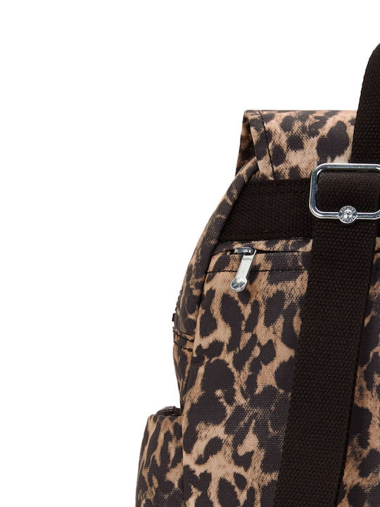 Kipling City Zip S Καφέ