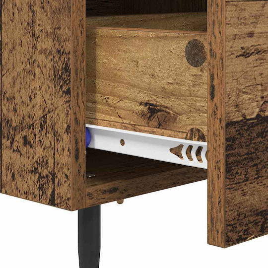 Ξύλινο με Μεταλλικά Πόδια 40x35x47.5cm Ξύλινο με Μεταλλικά Πόδια 40x35x47.5cm
