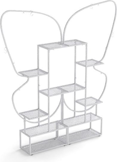 Costway Pot Rack Metal Black 56cmx26cmx185cmcm.