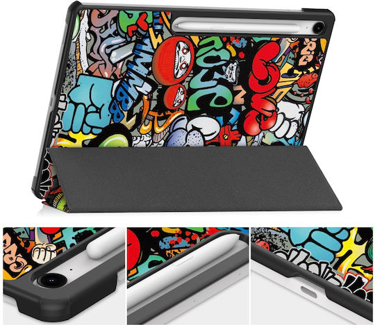 Klappdeckel Mehrfarbie (Samsung Galaxy Tab S10 FE+ Plus)