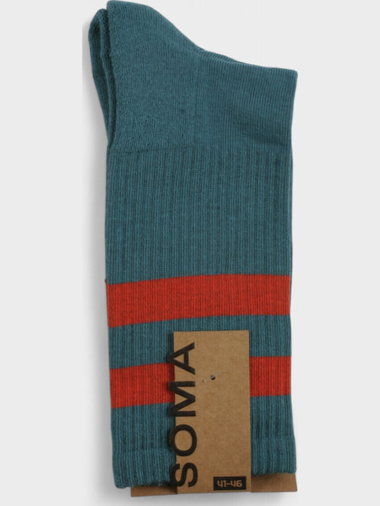 Soma Socks Ανδρικές Μονόχρωμες Κάλτσες Πολύχρωμες 3Pack