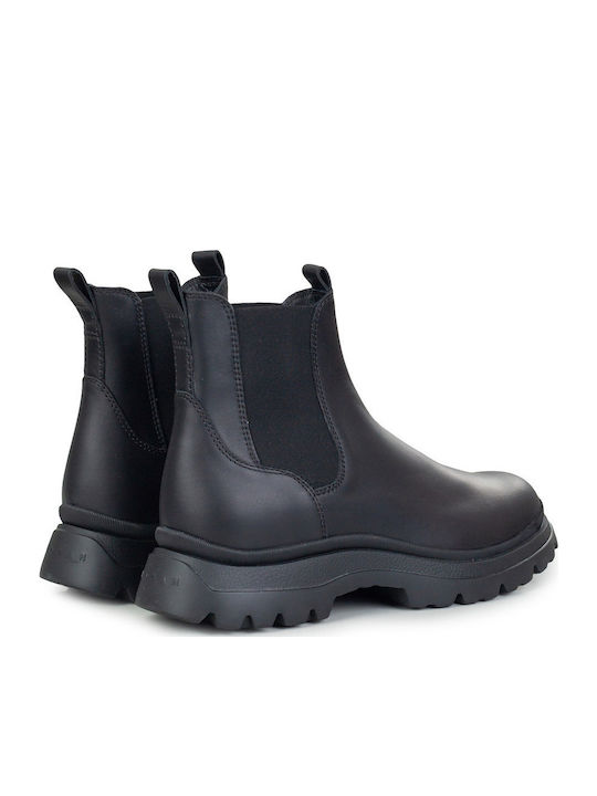 Leather Black Chelsea Boots