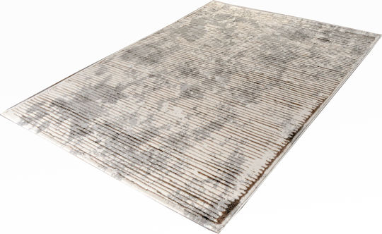 Tzikas Carpets Modern Bedroom Rugs Set Gray 392-0-335-75001-106 3pcs