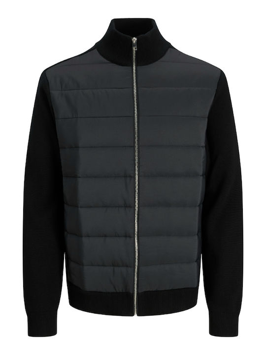 Men's Knitted Cardigan Black
