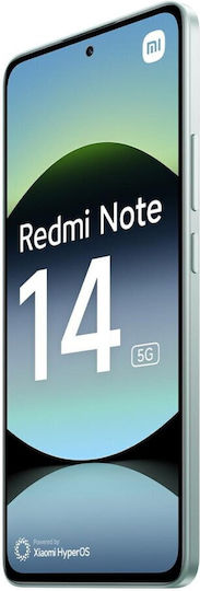 Xiaomi Redmi Note 14 5G Dual SIM (8GB/256GB) Coral Green