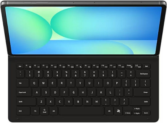 Samsung Flip Cover Durable With Keyboard In English US Black (Galaxy Tab S10 FE+ / Galaxy Tab S10 FE)