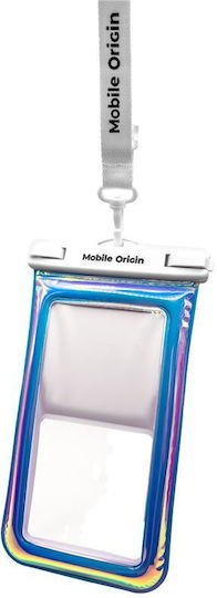 Mobile Origin Waterproof Floating Case 6 8" Glitter White Dbxl-glr-wht01