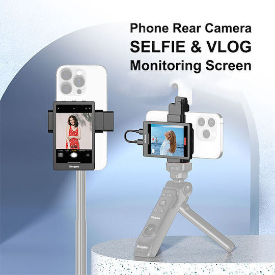 Kingma Phone Magnetic Vlog Selfie Monitor Screen 4.95' Vl-ph05 Max Black