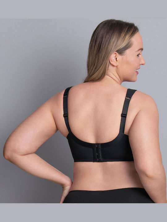 Athletic Athletic Bra without Underwire Black