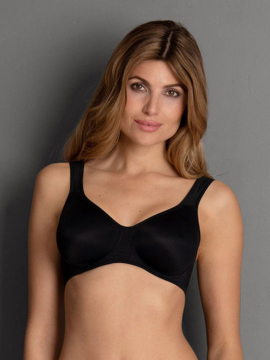 Athletic Athletic Bra without Underwire Black