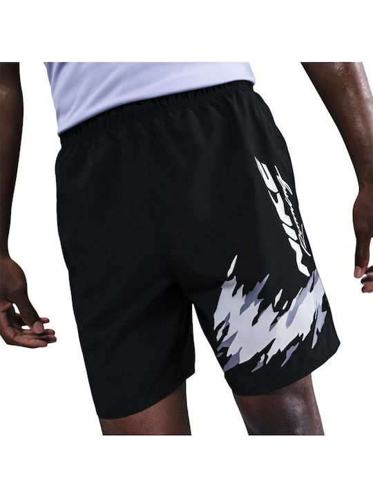 Challenger Αθλητική Ανδρική Βερμούδα Dri-Fit Μαύρη