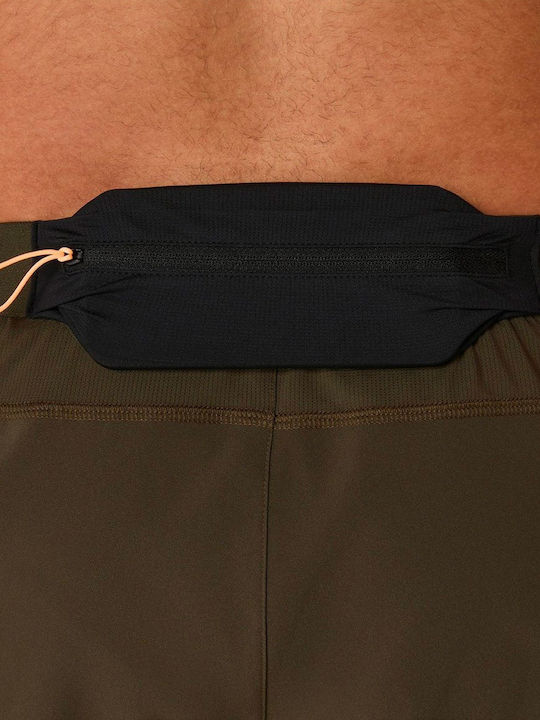 Road 5in Sports Men's Brown Shorts