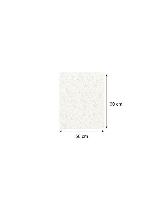 Floor Cabinet with Countertop White, White Craft Oak, Graphite 50x46x85cm