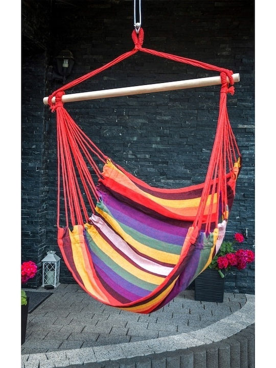 Scaun-Aiură material textil Multicoloră 100x100buc