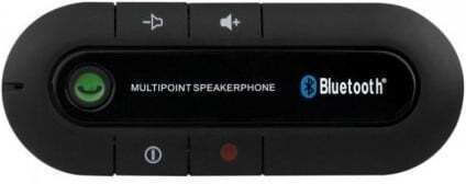 Car Kit Auto Bluetooth Handsfree Speaker Sun Visor