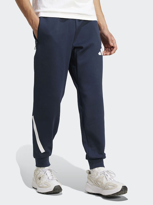 Training Jogginghose mit Gummizug Blau