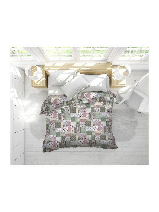 Alcam Garden Tagesdecke Doppelbett Mikrofaser Grün 210x240cm