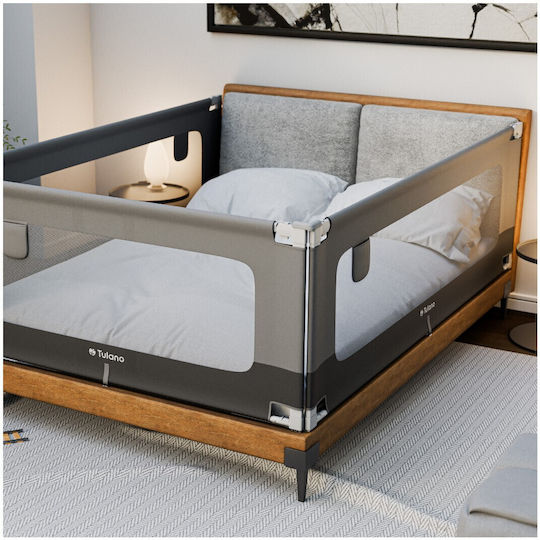 Tulano Bed Rail Guard Simple Placement made of Metal 1pcs