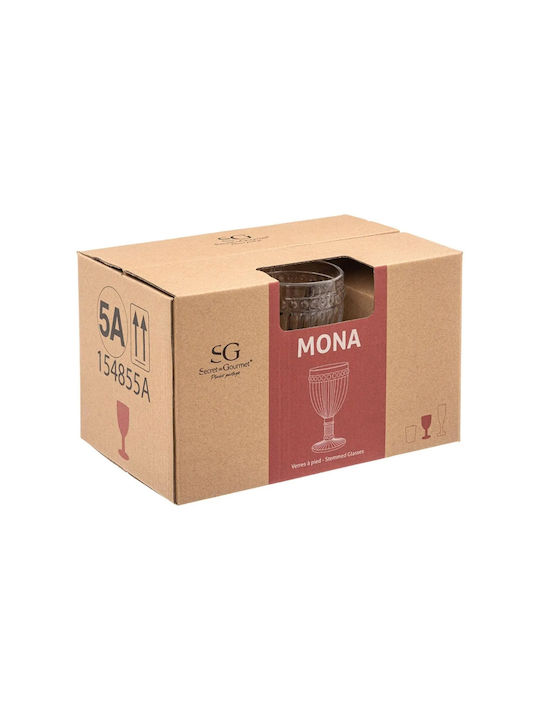 Atmosphera Glass for White and Red Wine made of Glass Goblet 250ml