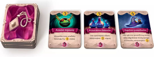Board Game Little Alchemists for 2-4 Players 7+ Years Old Rebel Games