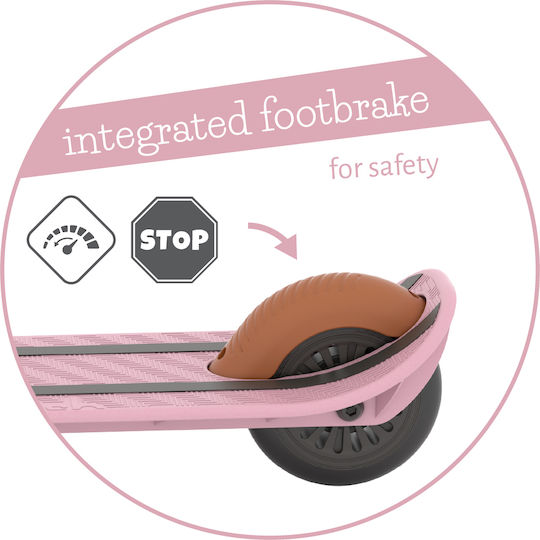 Chillafish Kids Foldable Scooter Flexxi 2-Wheel for 5+ Years Cameo Pink