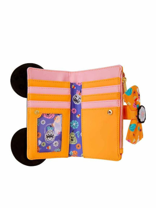 Loungefly Παιδικό Πορτοφόλι Disney Minnie Pumpkin