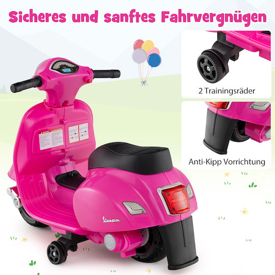 Inspiriert Elektroantrieb 6 Volt Fuchsie
