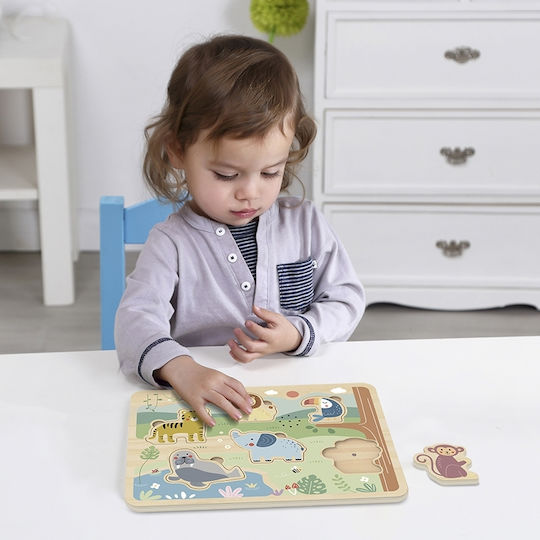 Παιδικό Puzzle Σφηνώματα 7pcs Tooky Toys