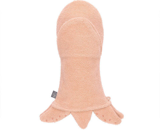 Laessig Baby Schwamm-Handschuh Bad Octopus Rosa