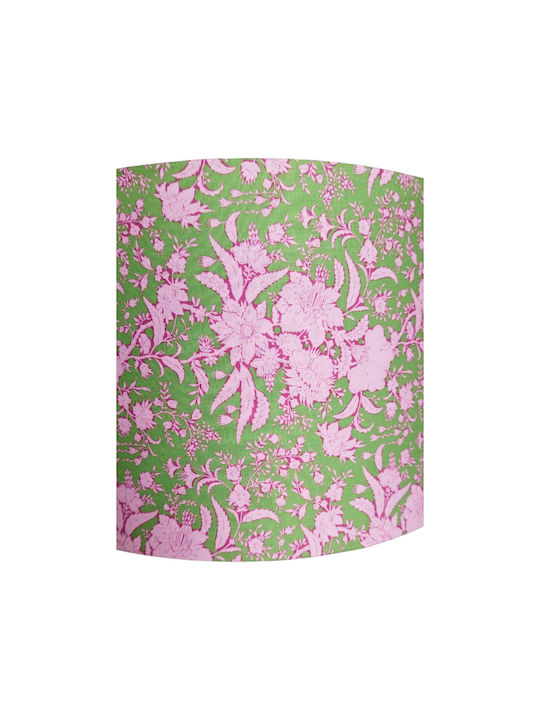 Oxygen Kids Single Ceiling Light E27 Pink 35x20cm