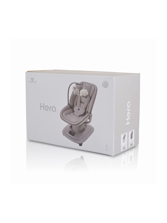 Cangaroo Electric Baby Relax Swing Hera with Music Light Grey