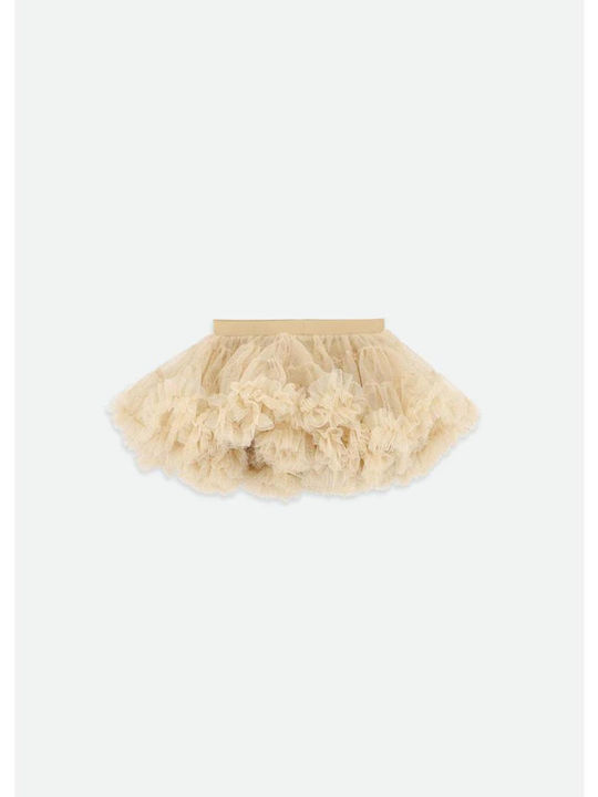 Kids Skirt Tulle Tulle Beige