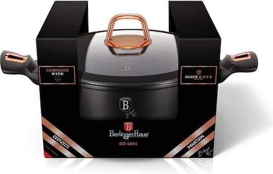 Berlinger Haus Black Rose Collection Deep Pot made of Aluminum 2.5lt / 20cm