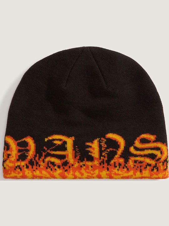 Kids Beanie Knitted Black